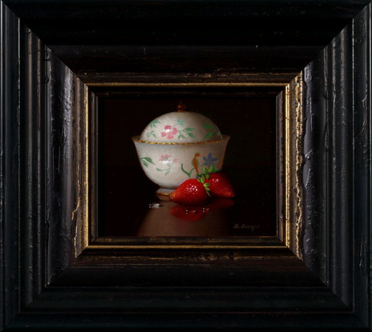 Strawberries & Porcelain by Ronald Berger