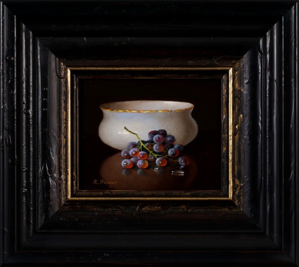 Grapes & Bowl by Ronald Berger