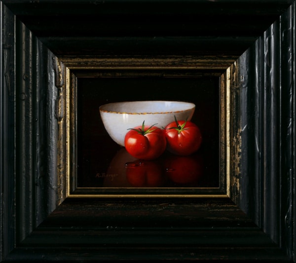 Tomatoes & Bowl by Ronald Berger