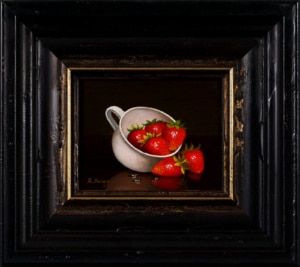 Strawberries In Porcelain Cup, Ronald Berger