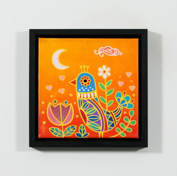 Sunita Khedekar — Moonlit Garden Bird (view 5)