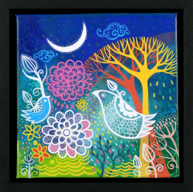 Moonlight In The Enchanted Forest by Sunita Khedekar