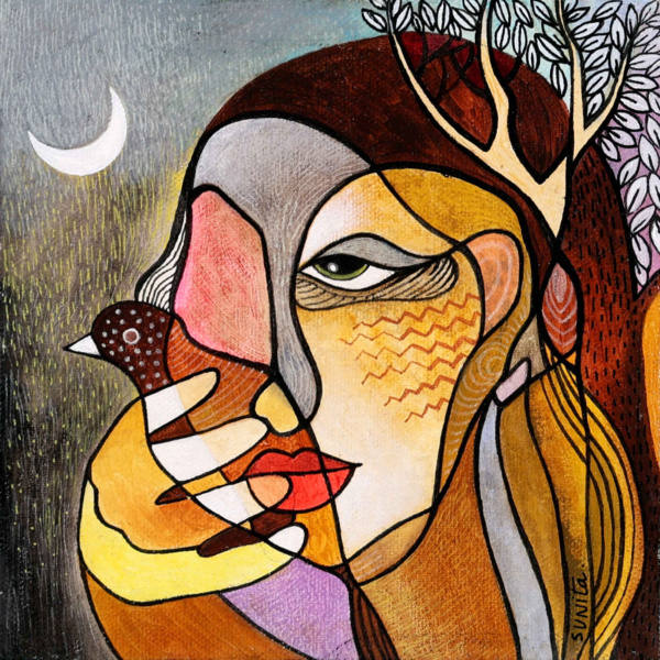 Sunita Khedekar — Whispers Beneath The Moon II (view 2)