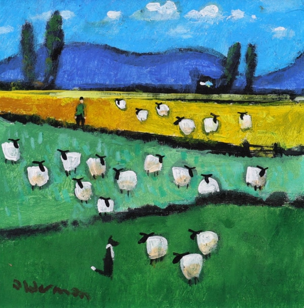 David Alderman — Distant Hills (view 2)
