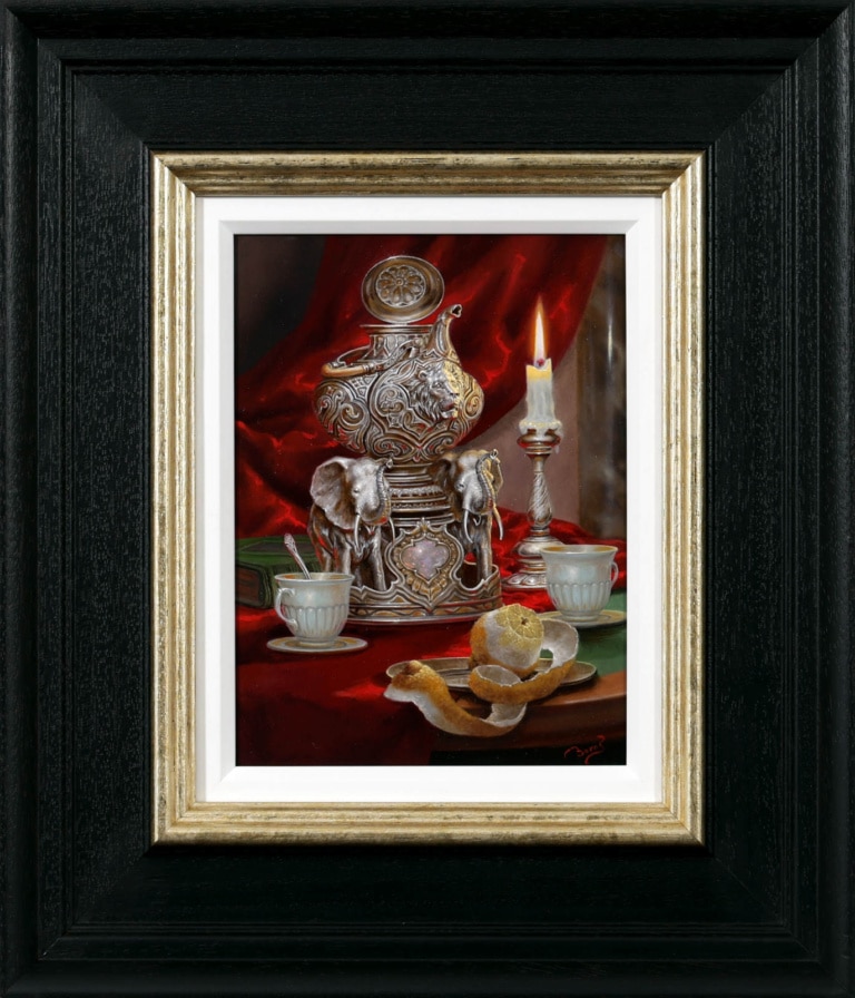 Lemon Tea Still Life by Gyula Boros