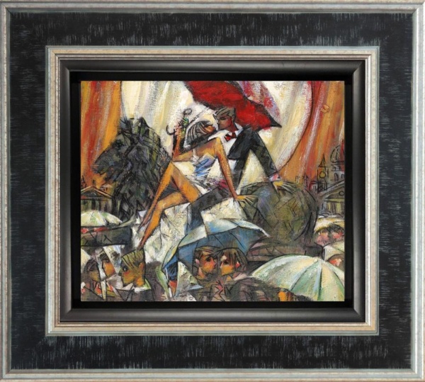 Andrei Protsouk — Lions With Love (framed)