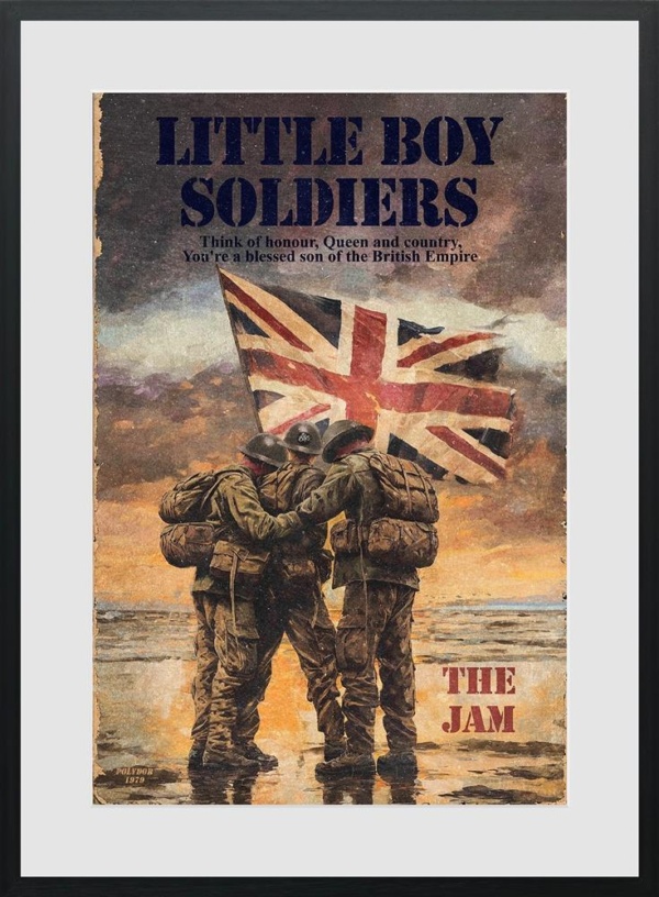 Linda Charles — Little Boy Soldiers (framed)
