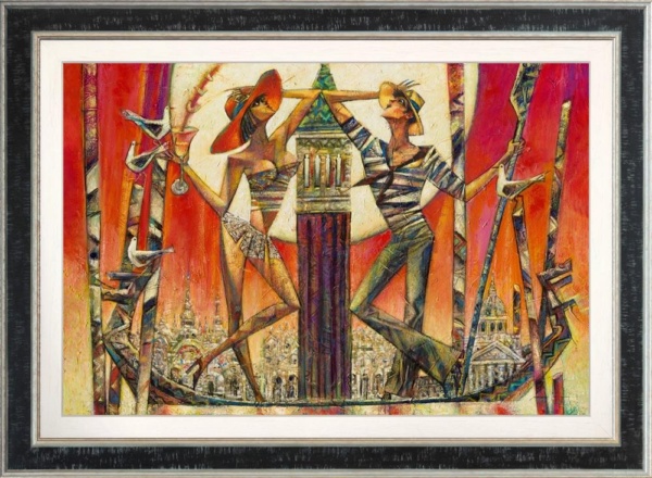 Andrei Protsouk — Silent Gondoliers (framed)
