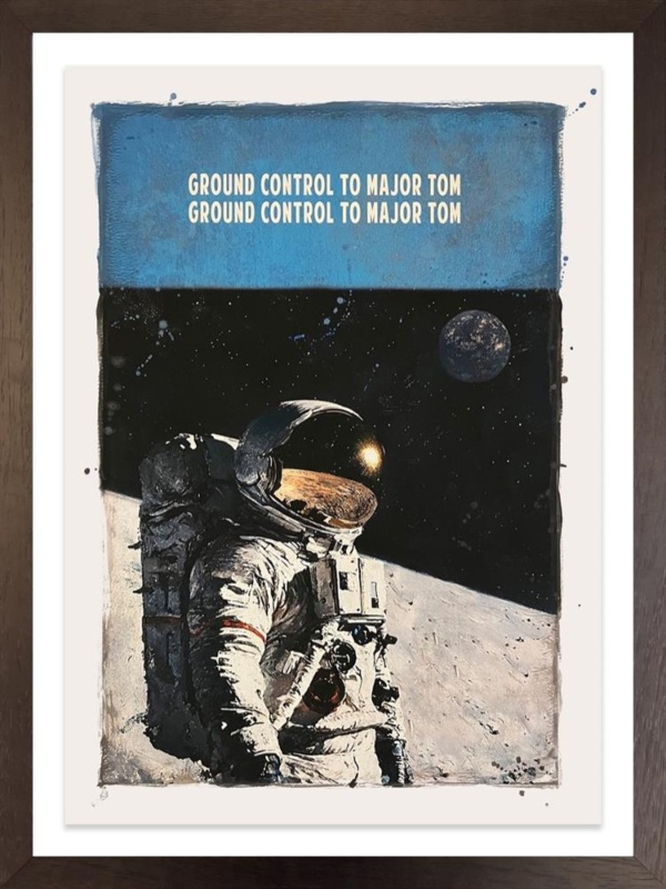 Linda Charles — Space Oddity - ReMastered (framed)