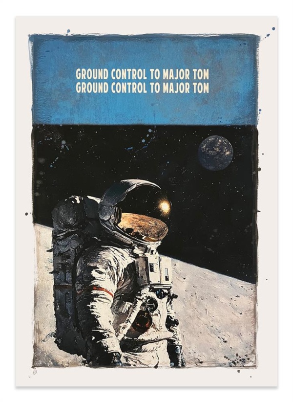 Linda Charles — Space Oddity - ReMastered Deluxe (unframed)
