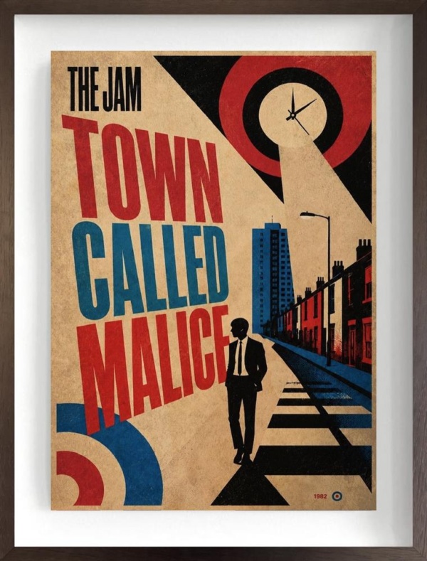 Linda Charles — Town Called Malice - ReSouled (framed)