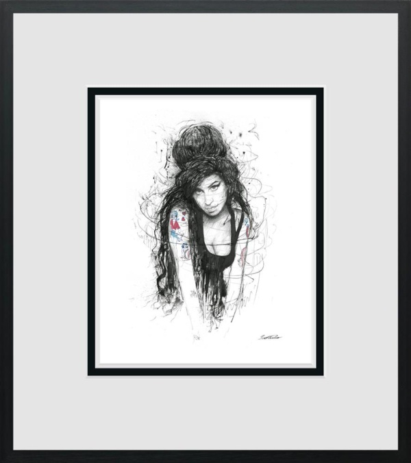 Scott Tetlow — Amy - Miniature (framed)