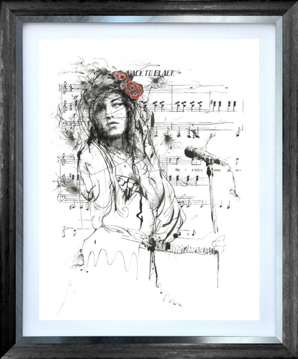Scott Tetlow — Back To Black - Deluxe (framed)