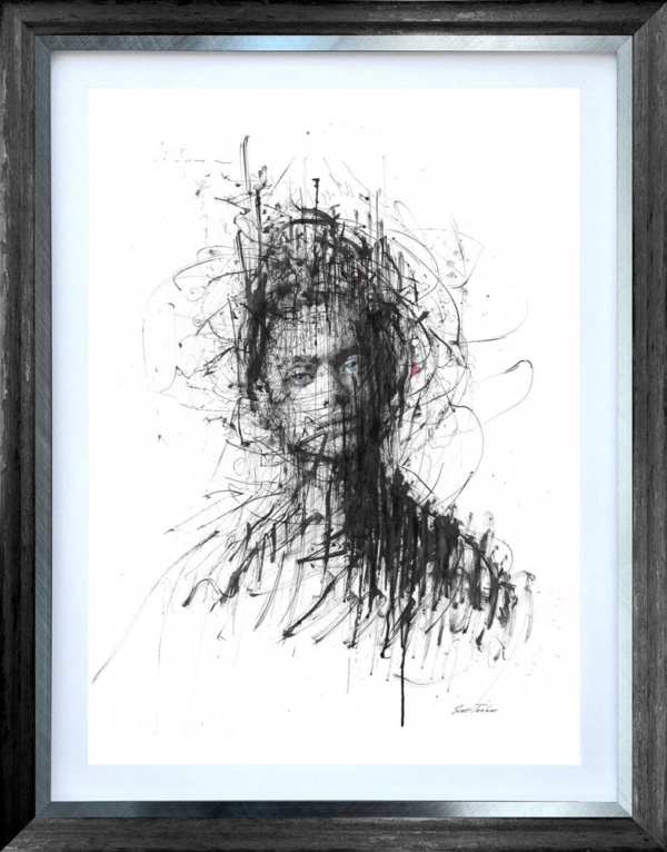 Scott Tetlow — Blue - Deluxe Edition (framed)