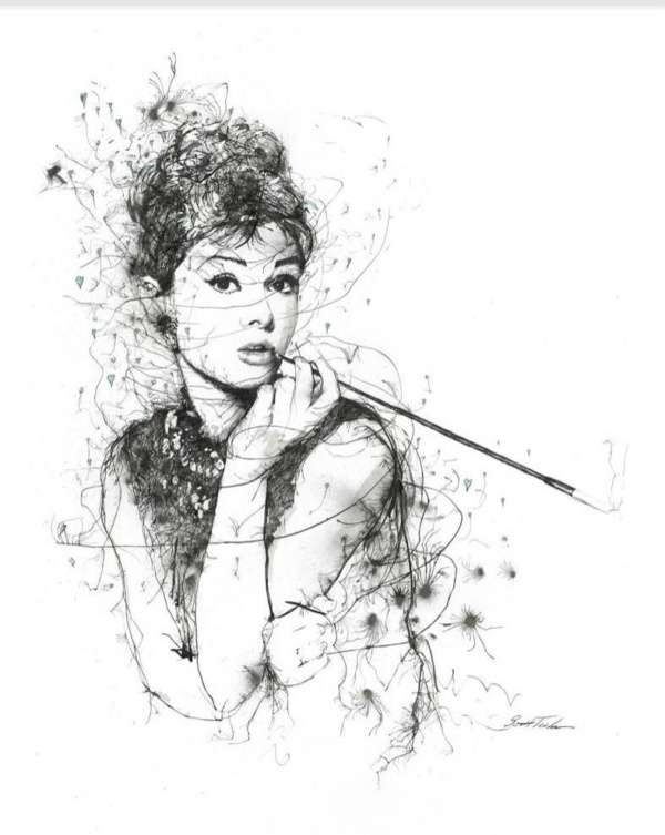 Scott Tetlow — Breakfast At Tiffany's (mounted)