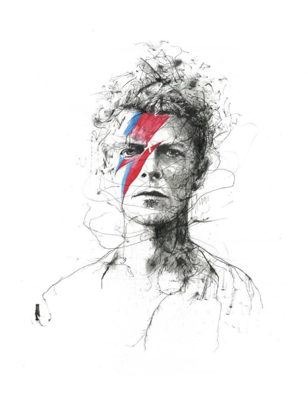 Scott Tetlow — Bowie - Deluxe (unframed)