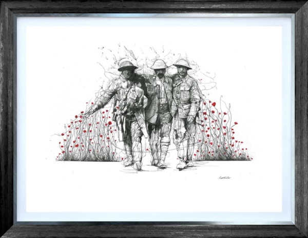 Scott Tetlow — Brotherhood - Deluxe (framed)