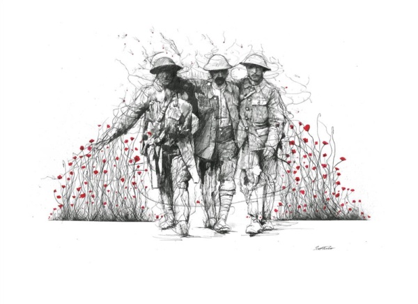 Scott Tetlow — Brotherhood - Deluxe (unframed)