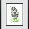 Scott Tetlow — Chimp Off The Old Block - Miniature (framed)