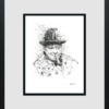 Scott Tetlow — Churchill - Miniature (framed)