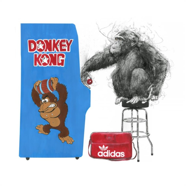 Scott Tetlow — Donkey Kong - Miniature (mounted)