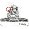 Scott Tetlow — DJ Man Cub - Miniature (mounted)