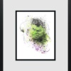 Scott Tetlow — Don't Make Me Angry - Miniature (framed)