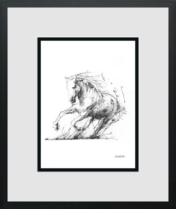 Scott Tetlow — Freedom - Miniature (framed)
