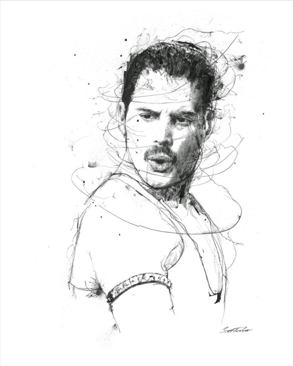 Scott Tetlow — Freddie - Miniature (mounted)