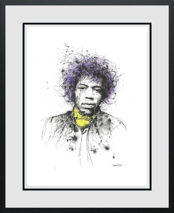 Scott Tetlow — Hendrix (framed)