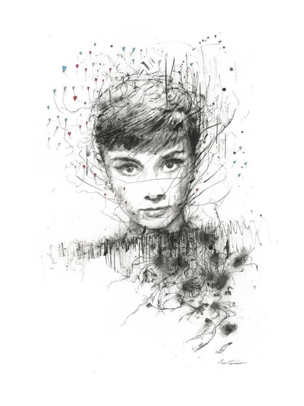 Scott Tetlow — Hepburn - Deluxe (unframed)