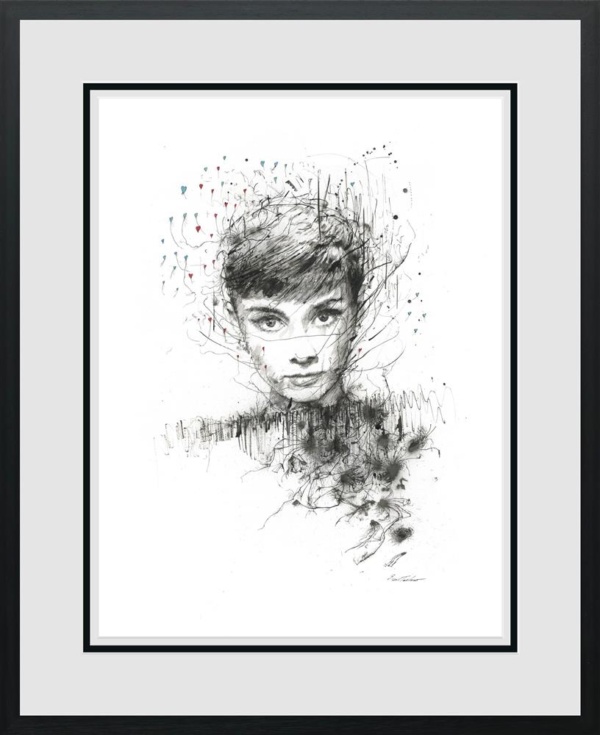 Scott Tetlow — Hepburn (framed)
