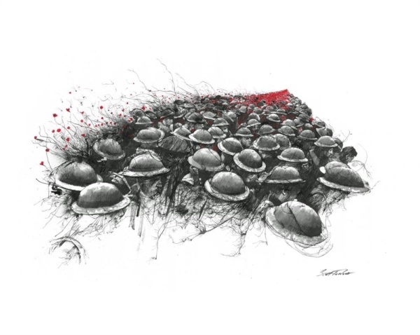 Scott Tetlow — In Memory (mounted)