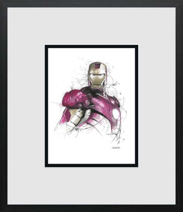Scott Tetlow — Iron Man - Miniature (framed)