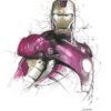 Scott Tetlow — Iron Man - Miniature (mounted)