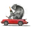 Scott Tetlow — It's Just Rock & Roll - Miniature (mounted)