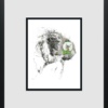 Scott Tetlow — Jungle Dreams - Miniature (framed)