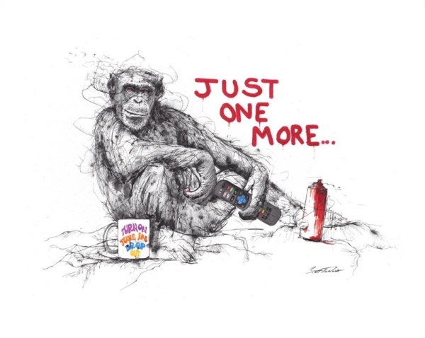 Scott Tetlow — Just One More... (mounted)