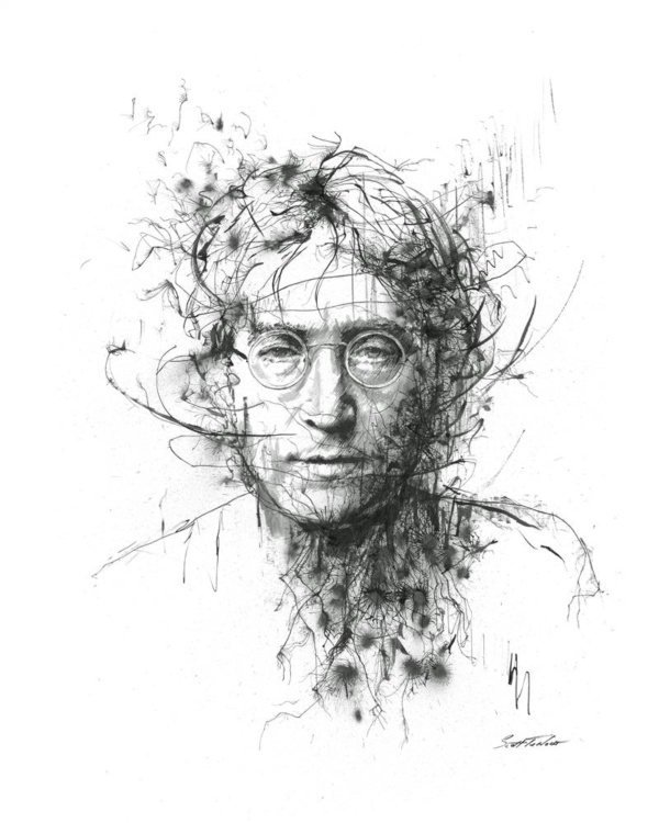 Scott Tetlow — Lennon (mounted)