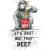 Scott Tetlow — Life, It's Just Not That Deep - Miniature (mounted)