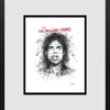 Scott Tetlow — Moves Like Jagger - Miniature (framed)