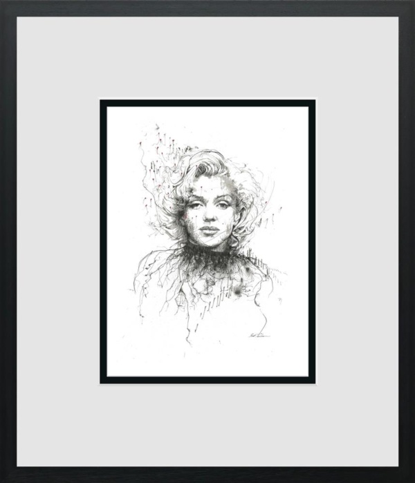 Scott Tetlow — Monroe - Miniature (framed)