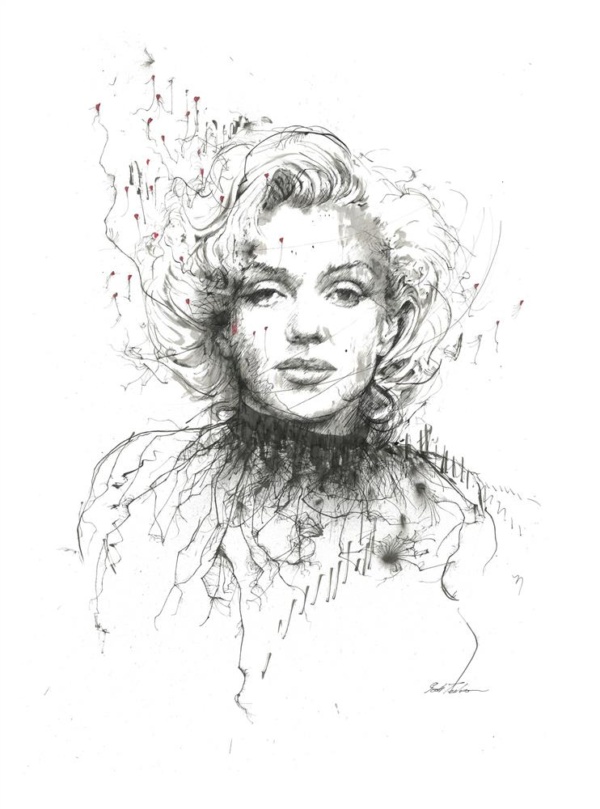 Scott Tetlow — Monroe - Miniature (mounted)
