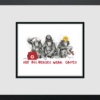 Scott Tetlow — Not All Heroes Wear Capes - Miniature (framed)