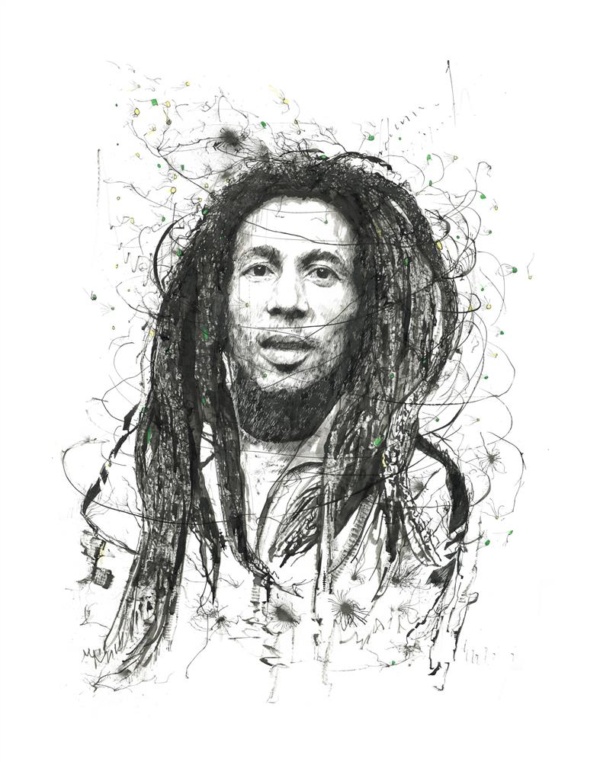 Scott Tetlow — One Love (mounted)