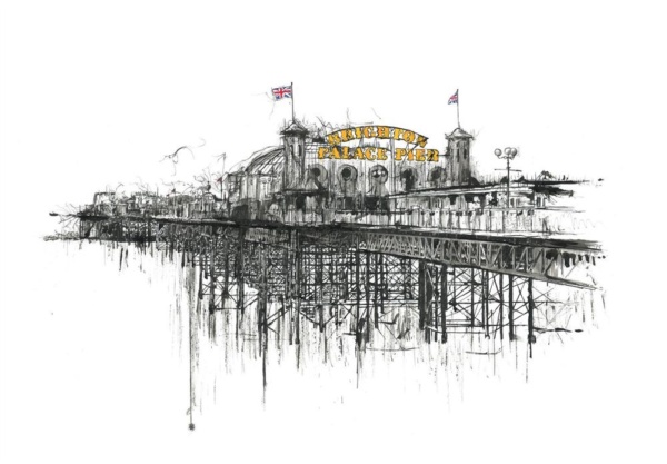 Scott Tetlow — Palace Pier (mounted)