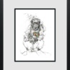 Scott Tetlow — Puzzled - Miniature (framed)