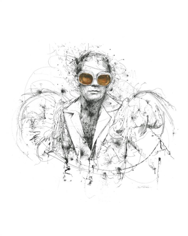 Scott Tetlow — Rocketman - Deluxe (unframed)
