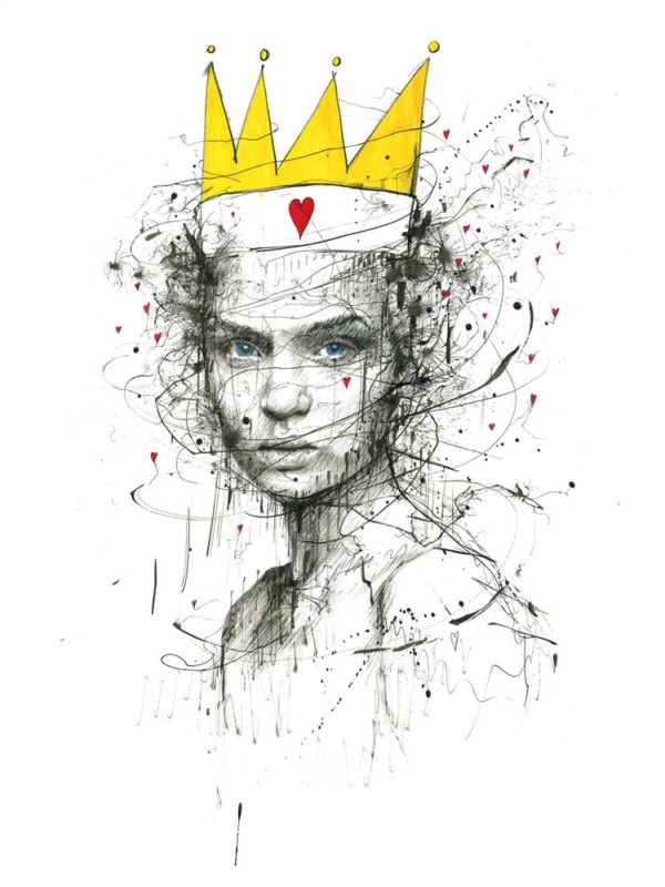 Scott Tetlow — Queen Of Arts (mounted)