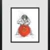 Scott Tetlow — Space Hop - Miniature (framed)